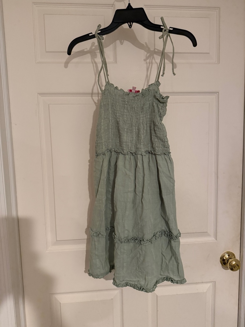 Sea Green Tiered Sundress